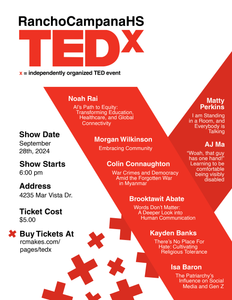 TEDx Rancho Campana HS 2024 Tickets