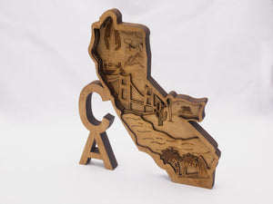 California Wood Decor