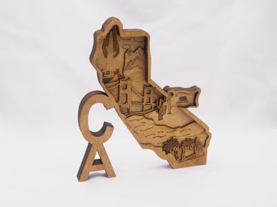 California Wood Decor