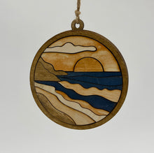 Load image into Gallery viewer, Ocean Sunset Ornament