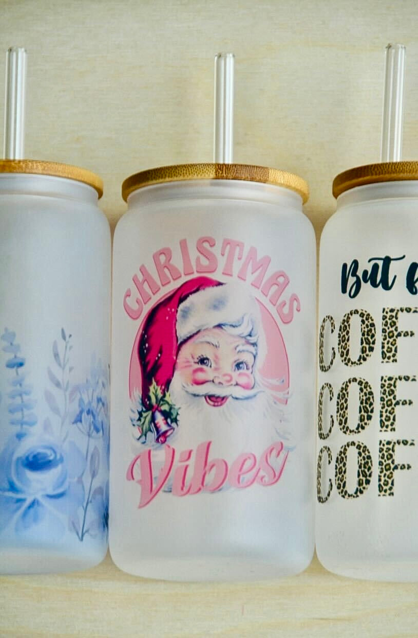 16 oz deco vibe tumblers Frosted Tumbler 16 oz