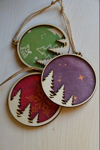 Tree Ornament Sublimated