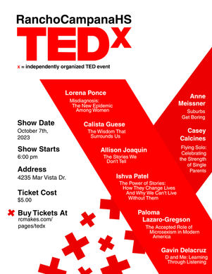 TEDx Rancho Campana HS 2023 Tickets