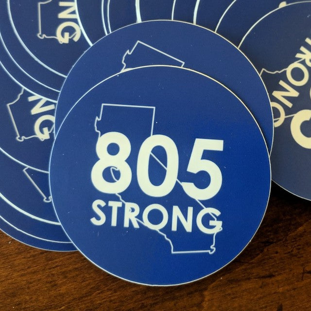 #805Strong Sticker