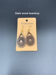 Wood Earrings