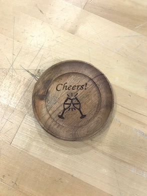 Custom Wood Coaster
