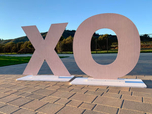 Large Standing Wood Letters